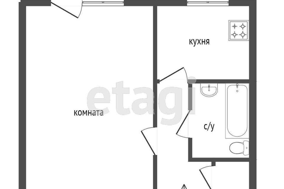 квартира г Екатеринбург р-н Октябрьский Екатеринбург городской округ, Буторина переулок, 3 фото 6