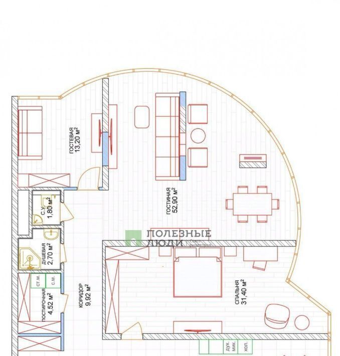 квартира г Геленджик ул Мира 40 Центр фото 2