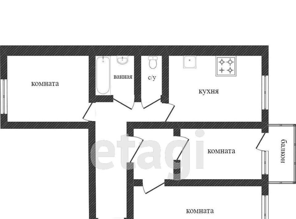 квартира г Нижний Тагил р-н Дзержинский ул Свердлова 42 фото 2