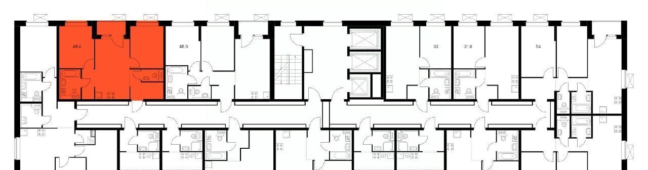 квартира г Екатеринбург Уральская жилой комплекс «Космонавтов 11» 4/2 фото 2