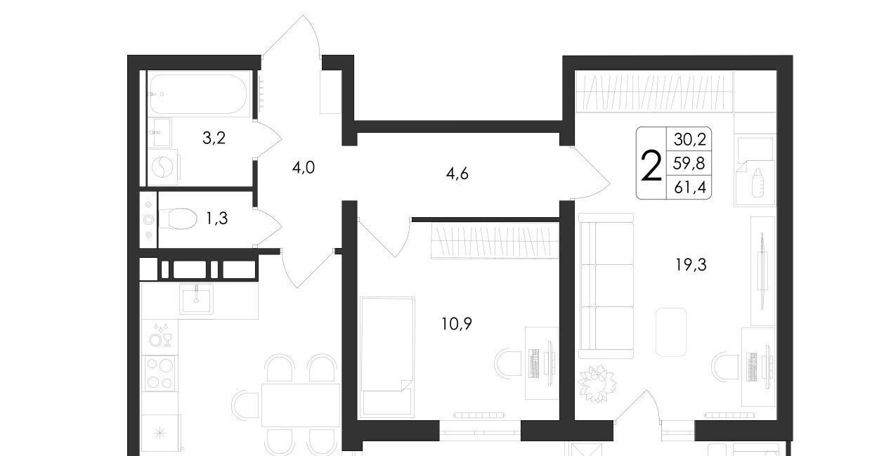 квартира г Воронеж р-н Центральный ул Загоровского 5/3 фото 1