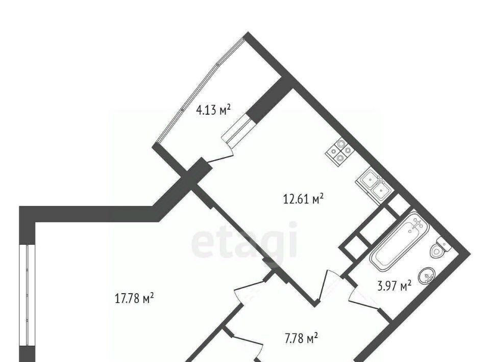 квартира г Калуга р-н Октябрьский ул Московская 311к/6 фото 1