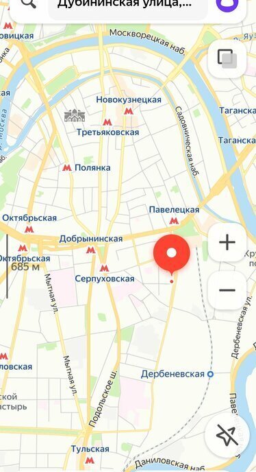 квартира г Москва метро Павелецкая ул Дубининская 20с/1 фото 18