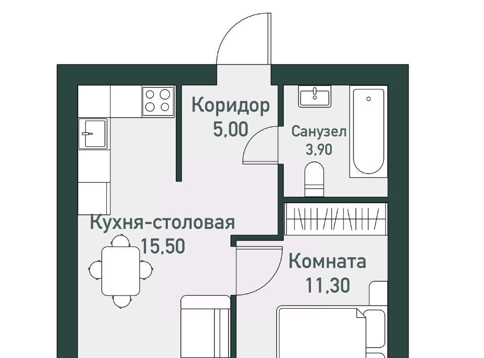 квартира п Западный р-н мкр Привилегия ул Кременкульская 11 Кременкульское с/пос фото 1