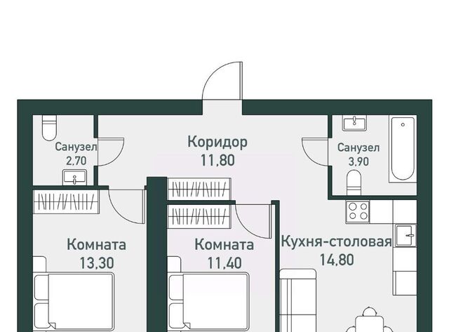 р-н мкр Привилегия ул Кременкульская 11 Кременкульское с/пос фото