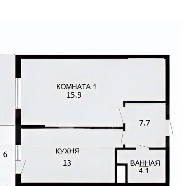 квартира г Санкт-Петербург п Парголово ул Тихоокеанская 18к/2 метро Проспект Просвещения фото 2