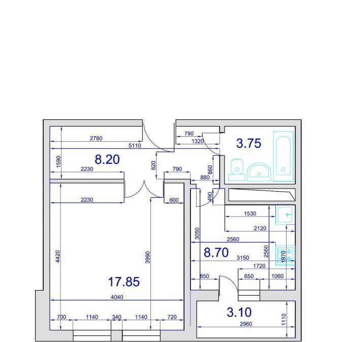 квартира г Москва ш Дмитровское 165ек/12 Физтех фото 3