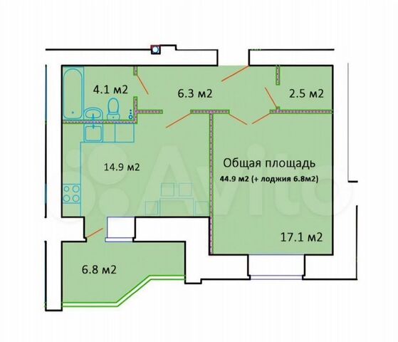 р-н Заволжский дом 1к/2 фото