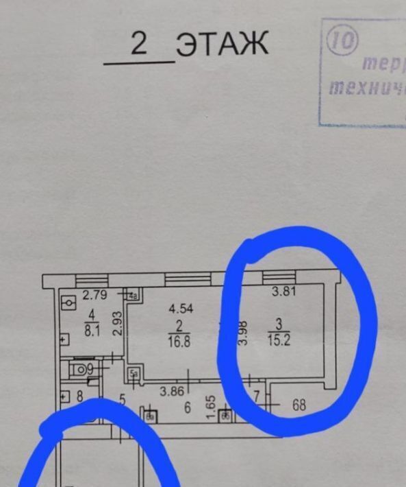 комната г Москва метро Тульская ул Люсиновская 55 фото 4