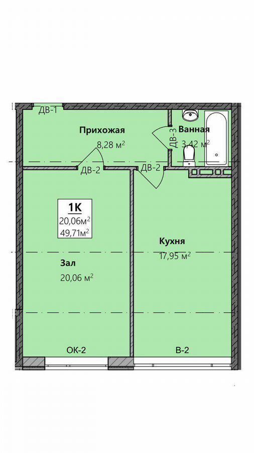 квартира г Махачкала р-н Кировский Транзитная ул., 47 фото 3