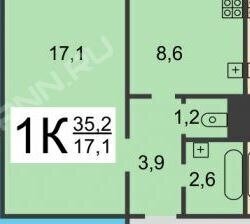 квартира г Нижний Новгород Бурнаковская ул Народная 26 фото 18