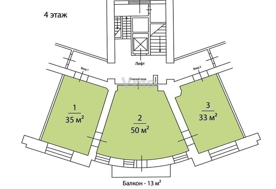 офис г Москва метро Павелецкая ул Кожевническая 1с/1 муниципальный округ Замоскворечье фото 2