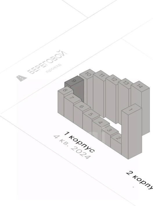 квартира г Москва метро Фили пр-д Береговой 2 муниципальный округ Филёвский Парк фото 8