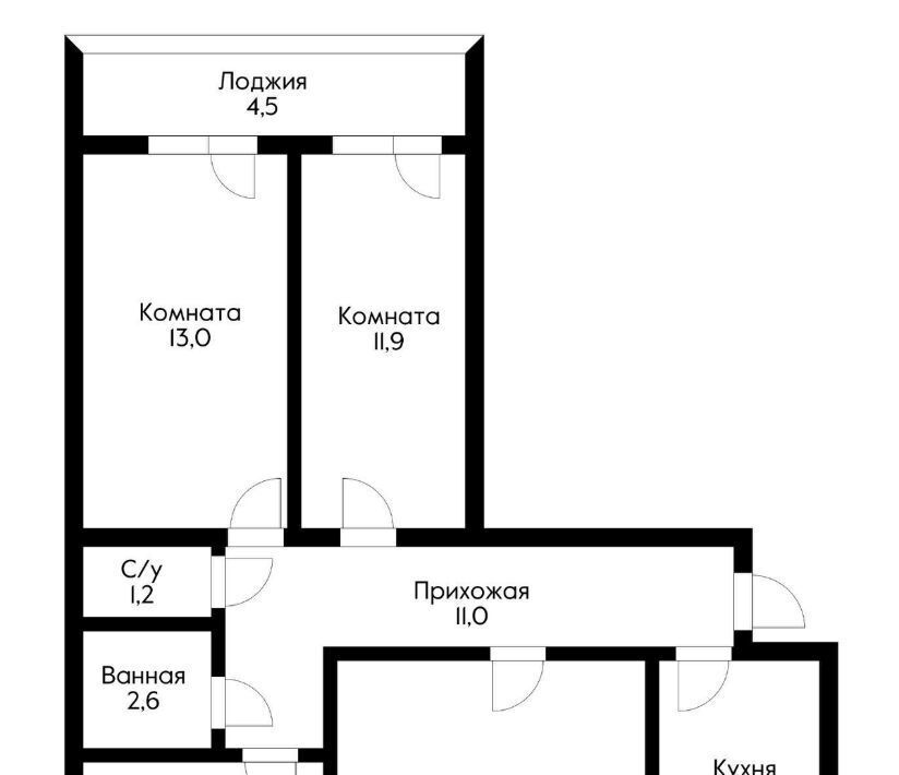 квартира г Краснодар р-н Центральный ул Красноармейская 140 фото 4