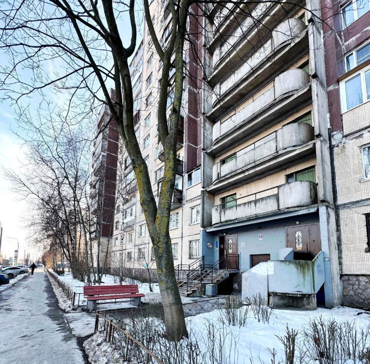 квартира г Санкт-Петербург ул Малая Карпатская 17 Дунайская фото 14