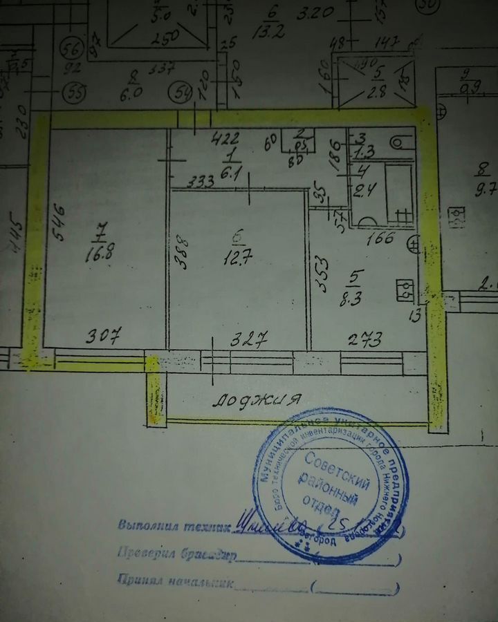комната г Нижний Новгород р-н Советский Горьковская ул Невзоровых 111 фото 6