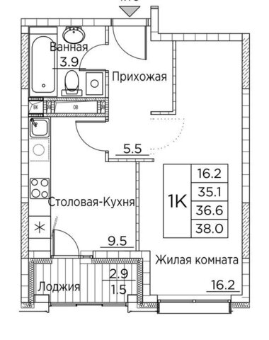 квартира р-н Ленинский ул Расула Гамзатова 7к/3 фото