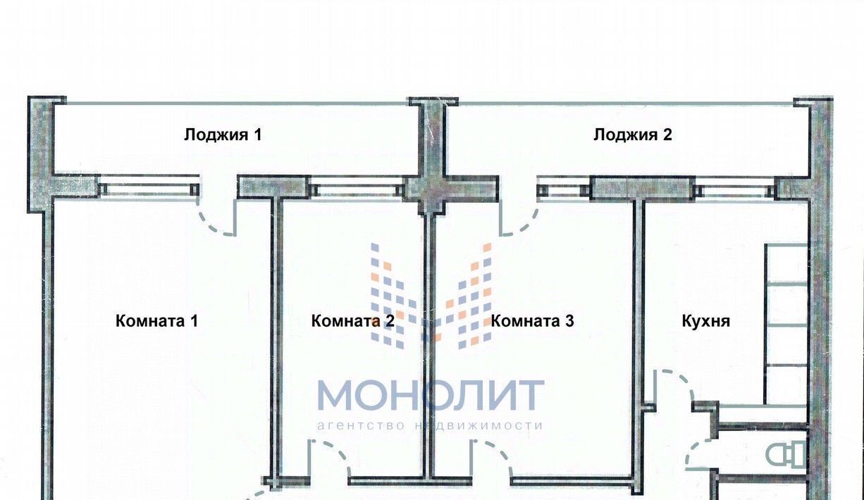 квартира г Москва метро Окская ул 1-я Новокузьминская 10к/2 фото 2