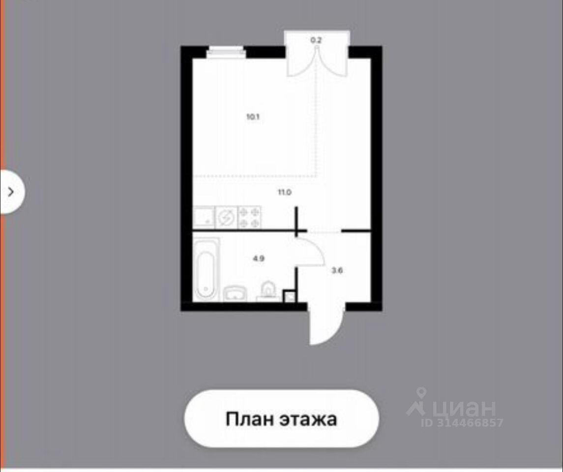 квартира г Москва СЗАО Бутырский ул Руставели 16/1 ЖК Руставели 14 Московская область фото 20