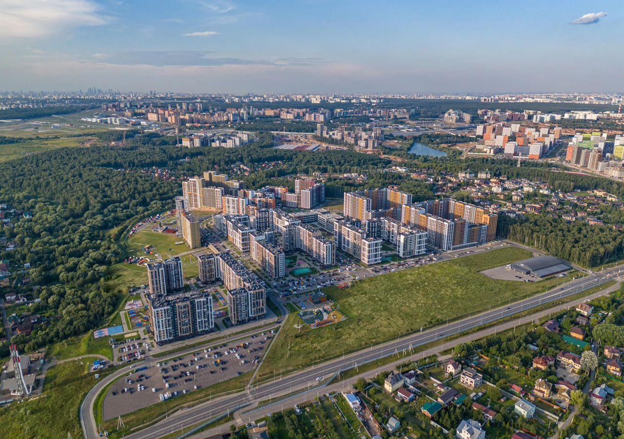 квартира городской округ Зарайск д Столпово Новомосковская Коммунарка, р-н Коммунарка, жилой комплекс Эко Бунино, д. 15, Воскресенское фото 2