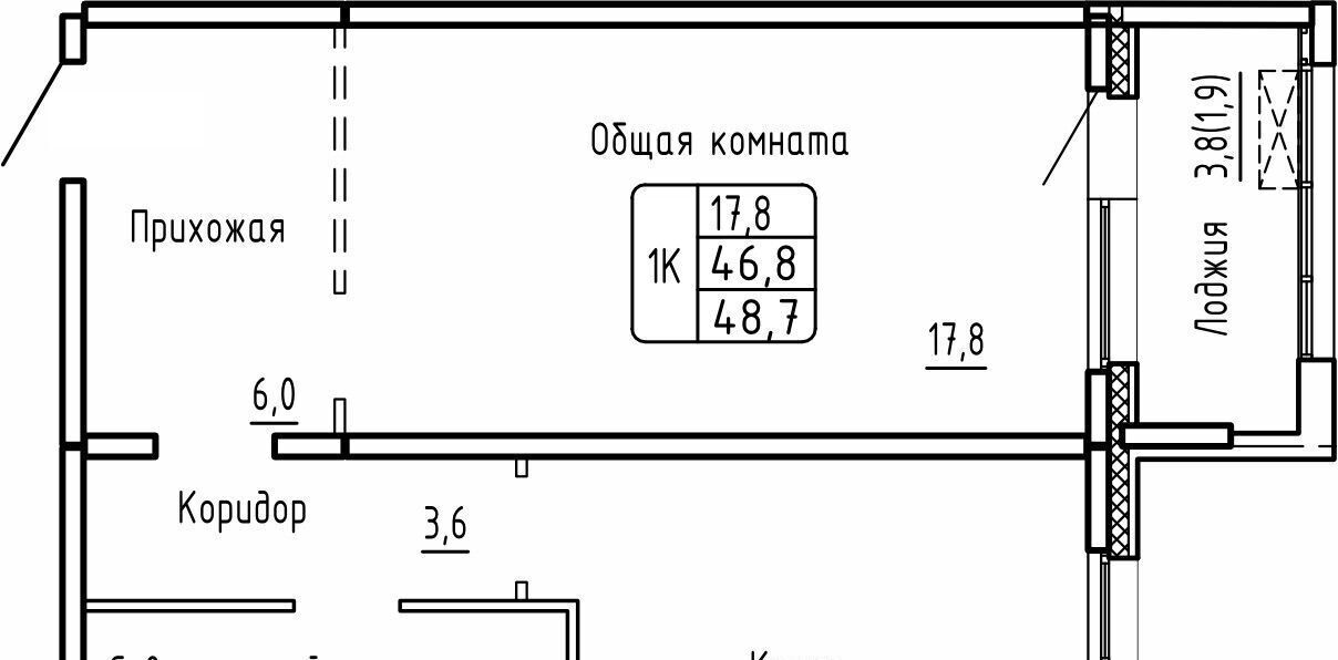 квартира г Новосибирск метро Площадь Гарина-Михайловского р-н Ленинский фото 1