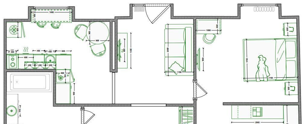 квартира г Красноярск р-н Центральный ул Обороны 2а фото 28