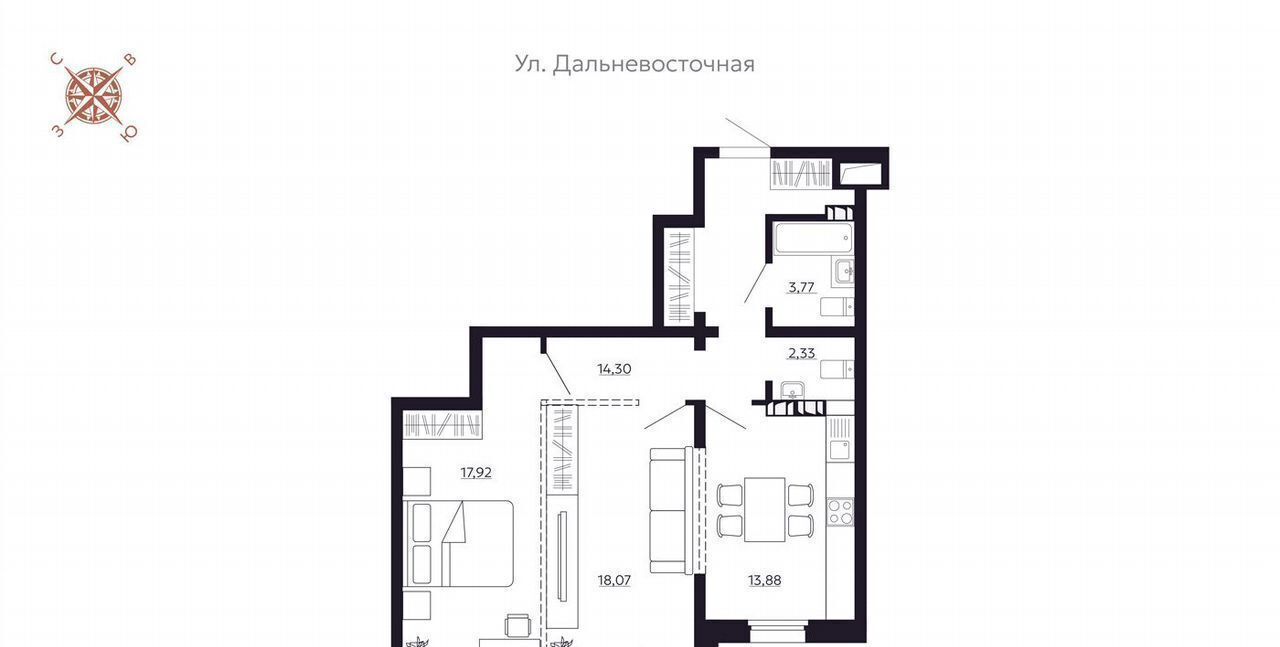 квартира г Иркутск р-н Октябрьский наб. Верхняя, 127 фото 5