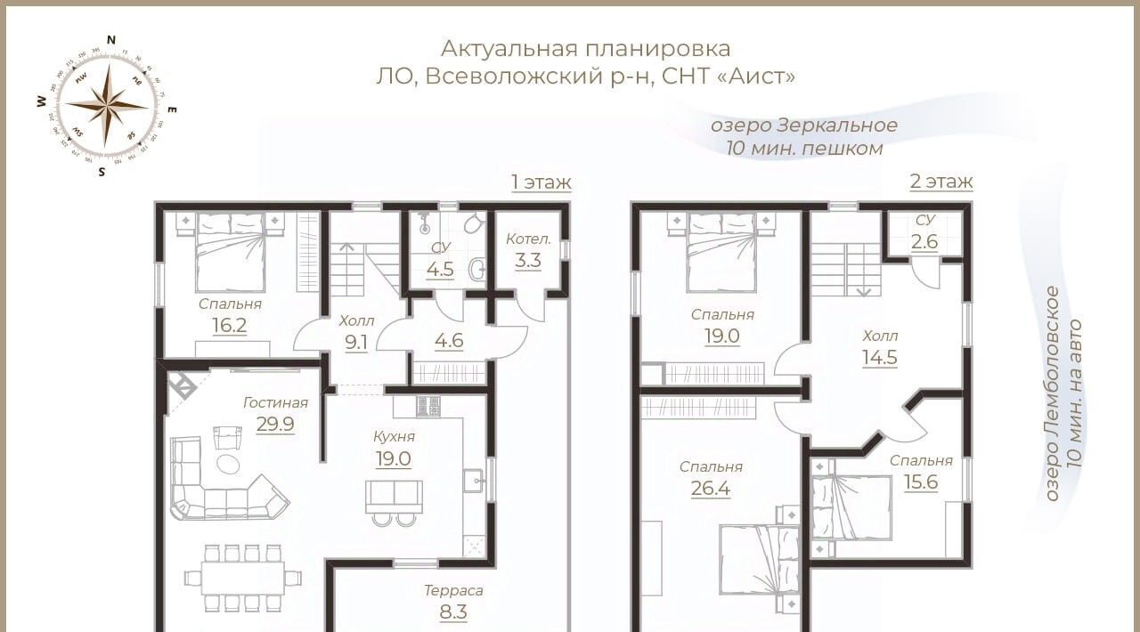 дом р-н Всеволожский массив Лемболовская твердыня снт Аист Куйвозовское с/пос, Парнас, 543 фото 2