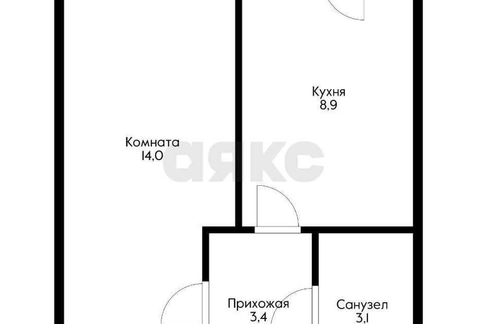 квартира г Краснодар ул Крылатская 7 Краснодар городской округ фото 10