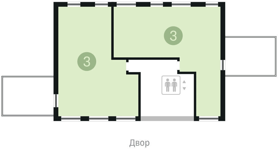 квартира г Екатеринбург Чкаловская ул Академика Ландау 7 фото 3