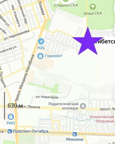 земля р-н Ворошиловский ул Тибетская фото