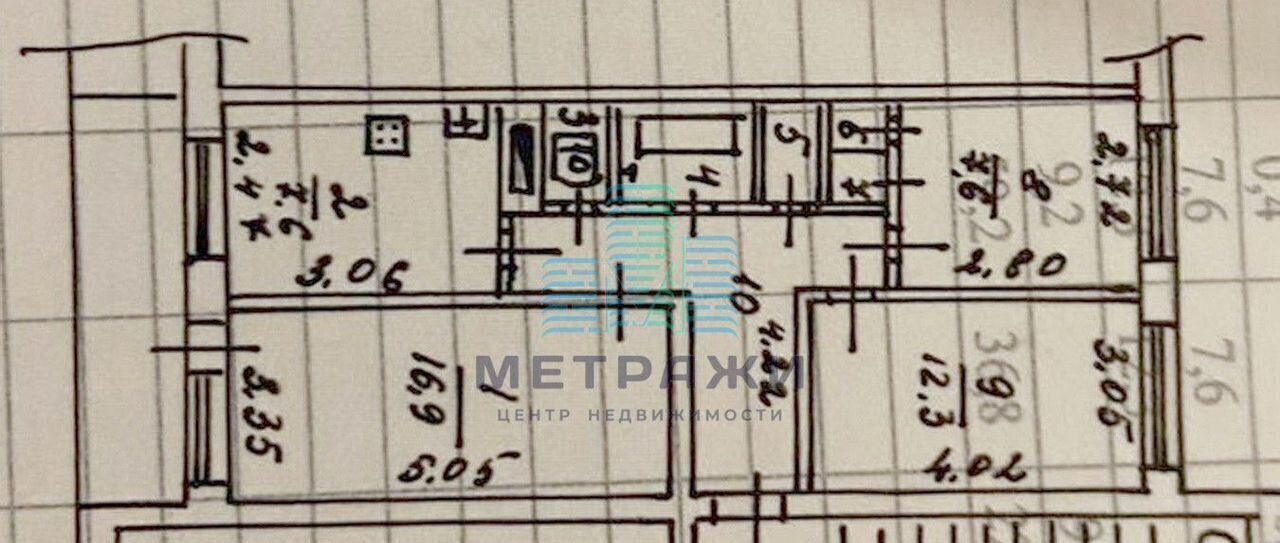 квартира г Калуга р-н Московский ул Труда 26 фото 16