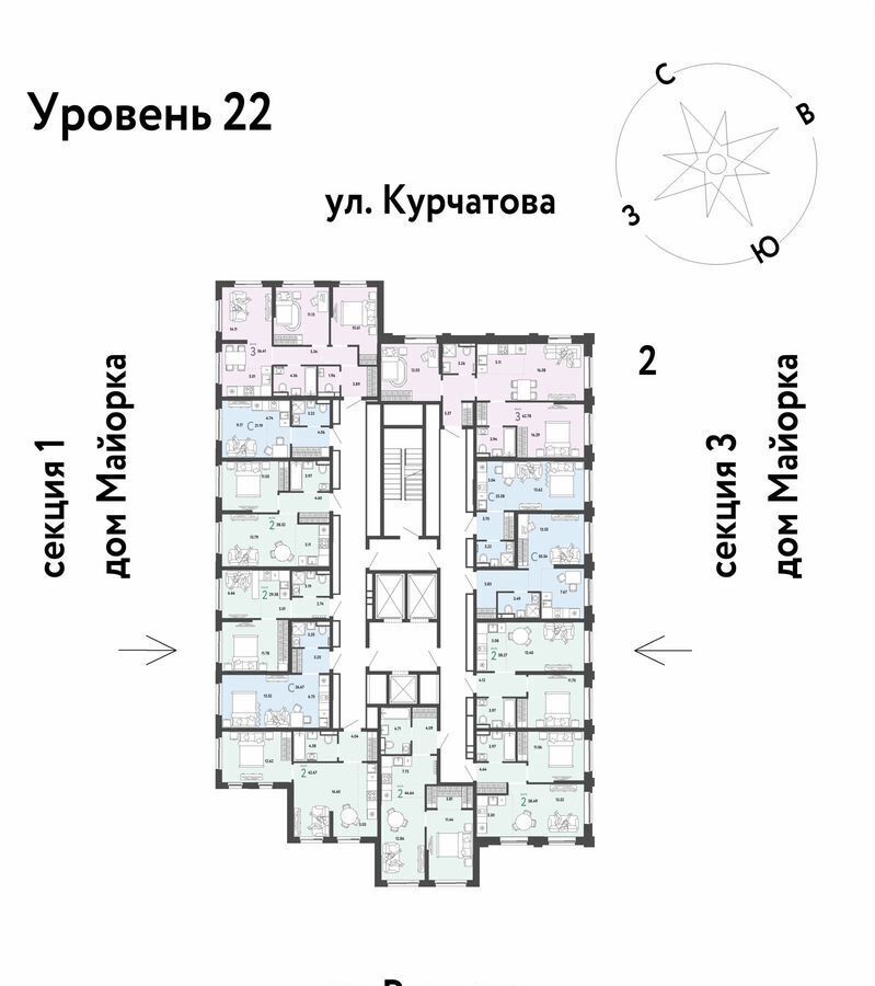 квартира г Тюмень р-н Калининский ул Краснооктябрьская 10 корп. 2 фото 3