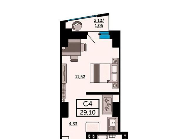 р-н Кировский ул Красноармейская 157в/83с 2 фото