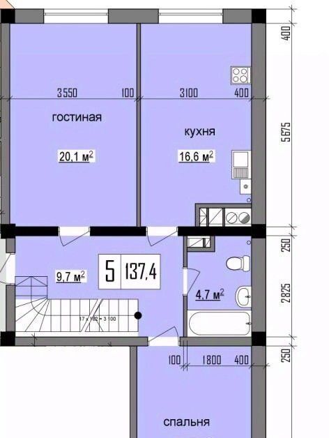 квартира г Нальчик ул Шарданова 48 фото 2