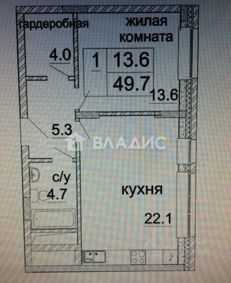 квартира г Москва ул Архитектора Щусева 2/1 Московская область фото 9