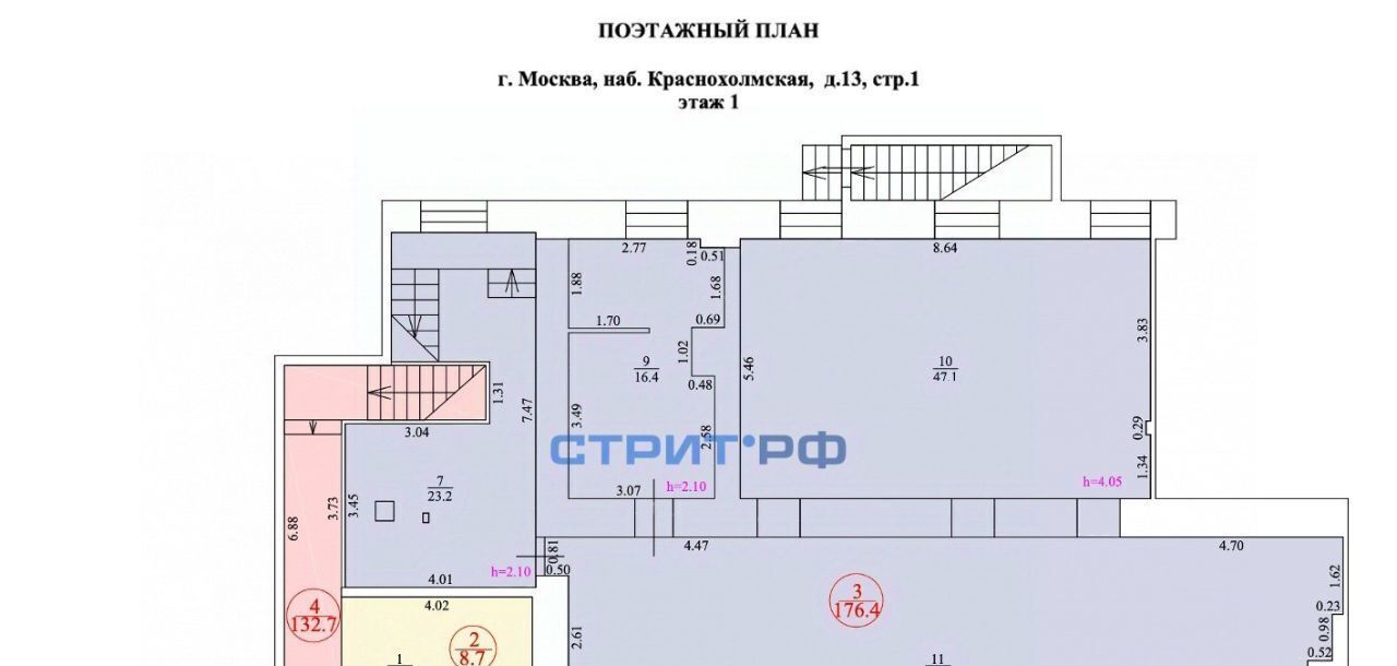 торговое помещение г Москва метро Таганская наб Краснохолмская 13с/1 фото 2