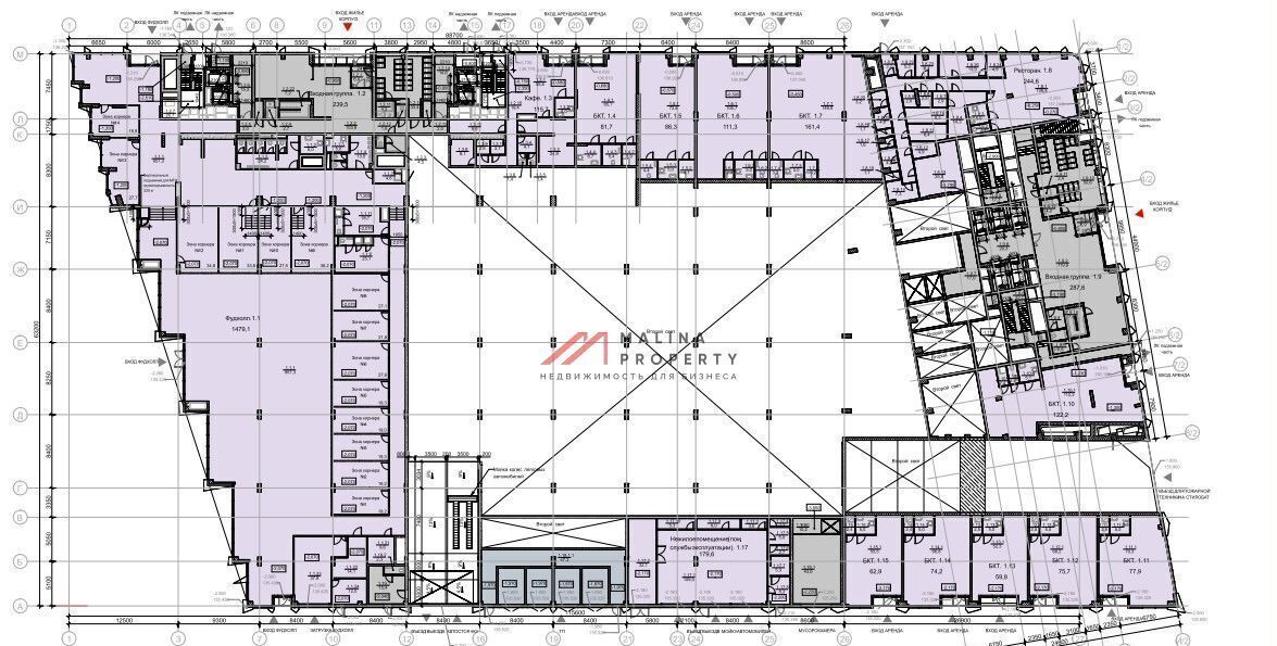 торговое помещение г Москва метро Хорошёво СЗАО Хорошево-Мневники ЖК «Сидней Сити» к 5/1 фото 3