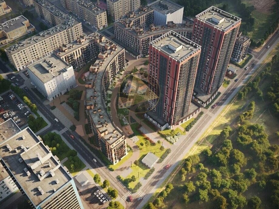 квартира г Санкт-Петербург метро Удельная р-н Приморский ЖК Окла 1 муниципальный округ Коломяги фото 2
