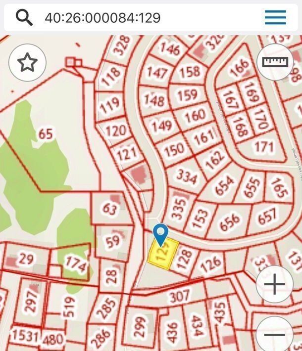 земля г Калуга р-н Московский ул Гурьева гора 160 фото 2