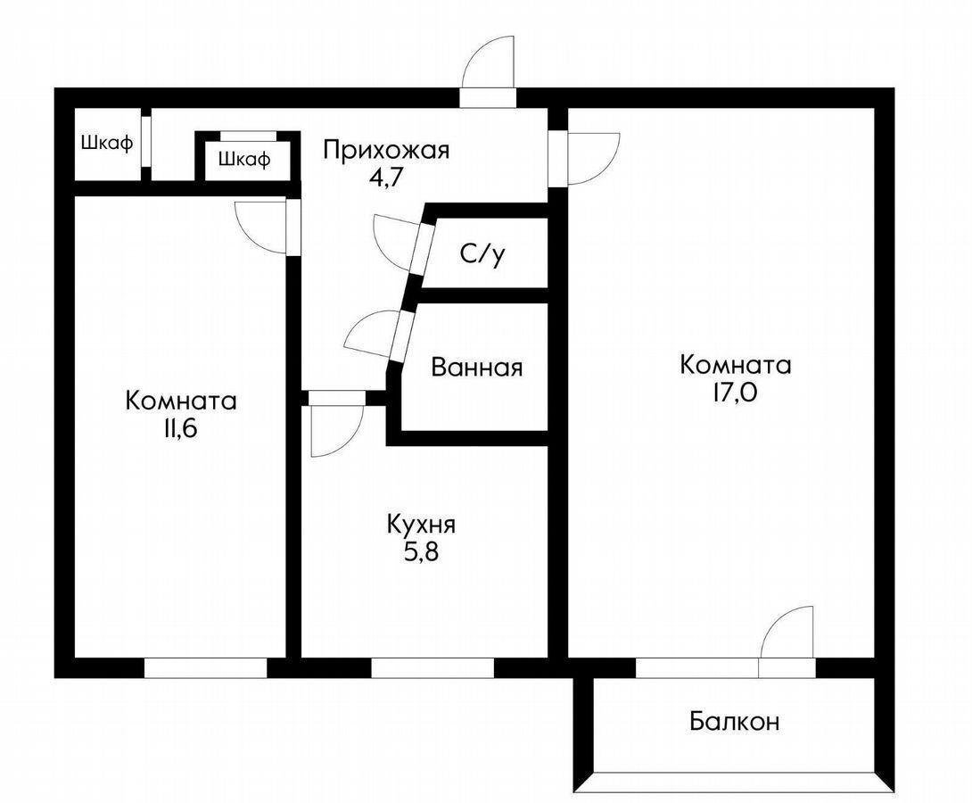 квартира г Краснодар р-н Центральный ул им. Хакурате 7 фото 14