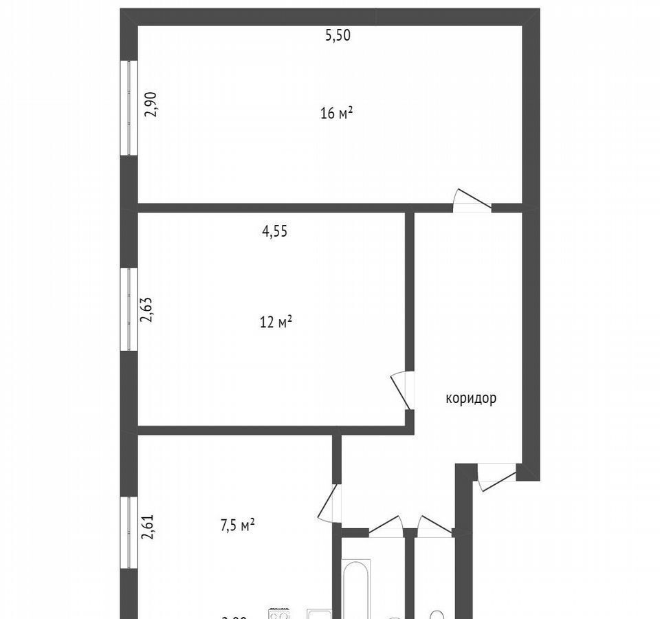 квартира г Ачинск 4-й мкр-н, 8 фото 13