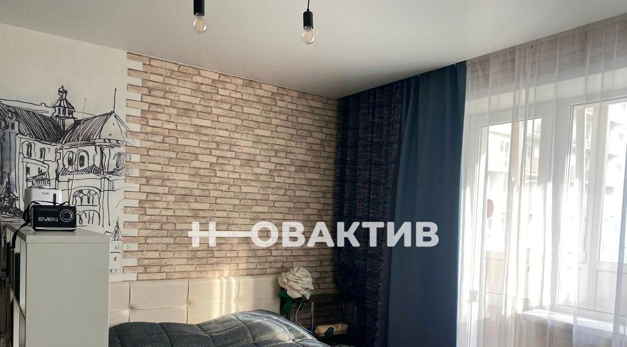 квартира г Новосибирск Студенческая ул Виктора Шевелева 36/1 фото 15