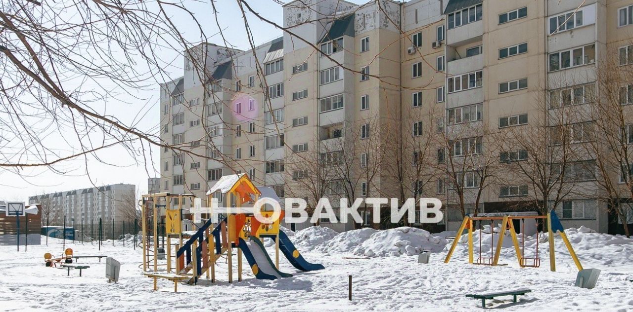 квартира г Новосибирск Золотая Нива ул В.Высоцкого 45 фото 19