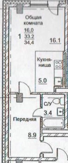 квартира г Якутск ул Короленко 25 фото 11