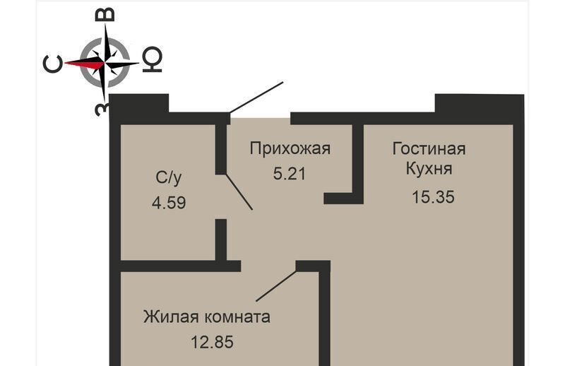 квартира г Оренбург р-н Ленинский Новое Оренбуржье жилой комплекс фото 10