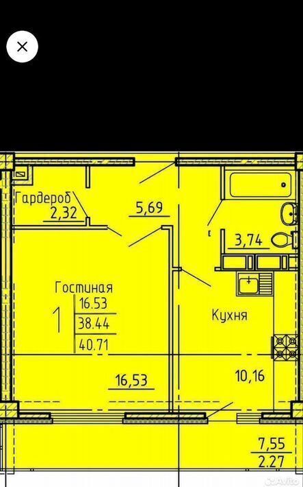 квартира г Пенза р-н Октябрьский ул Генерала Глазунова 6 фото 1