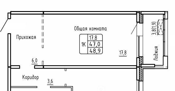 квартира г Новосибирск метро Площадь Гарина-Михайловского фото 1