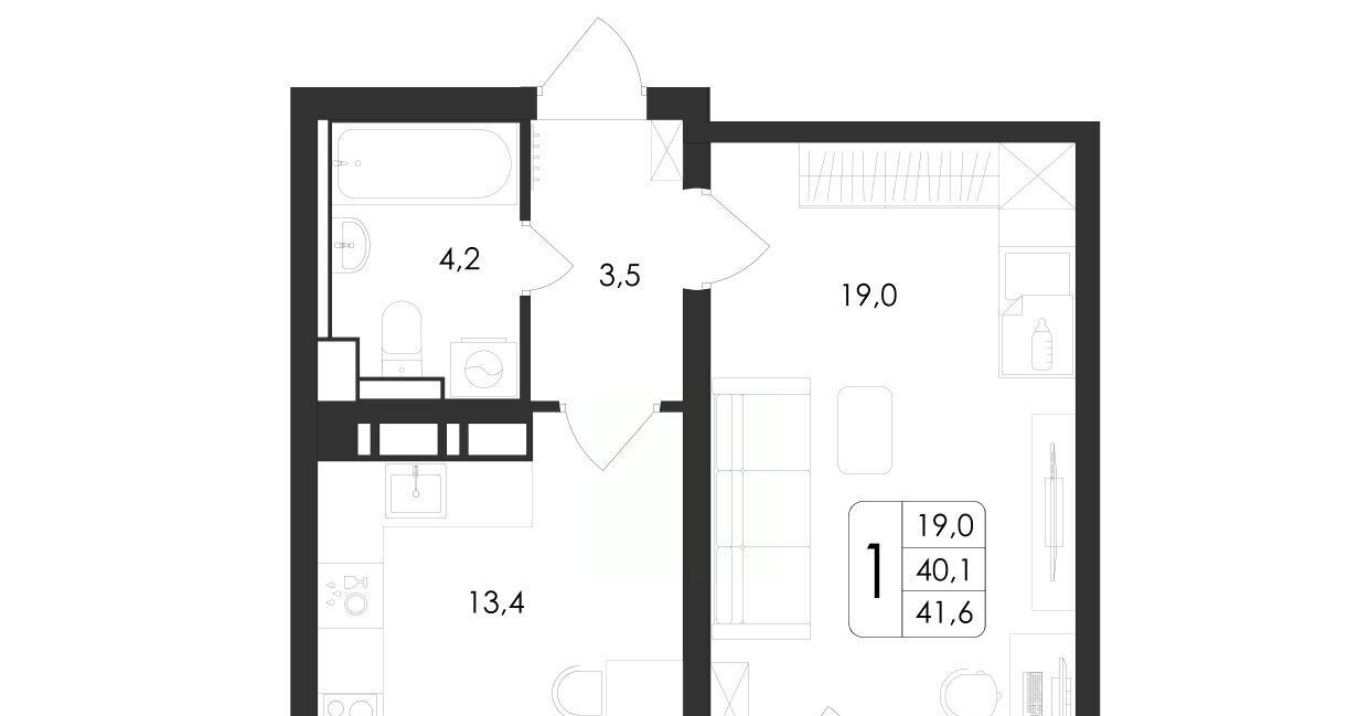 квартира г Воронеж р-н Центральный ул Загоровского 5/2 фото 1