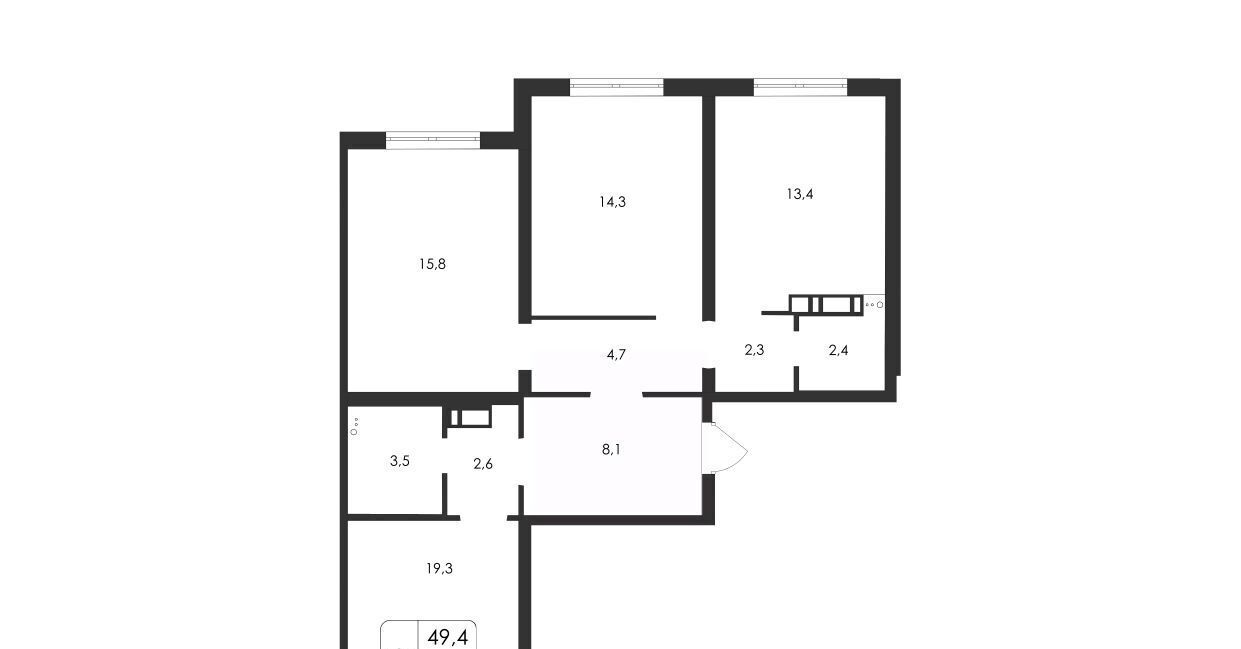 квартира г Воронеж р-н Центральный ул Загоровского 5/2 фото 1